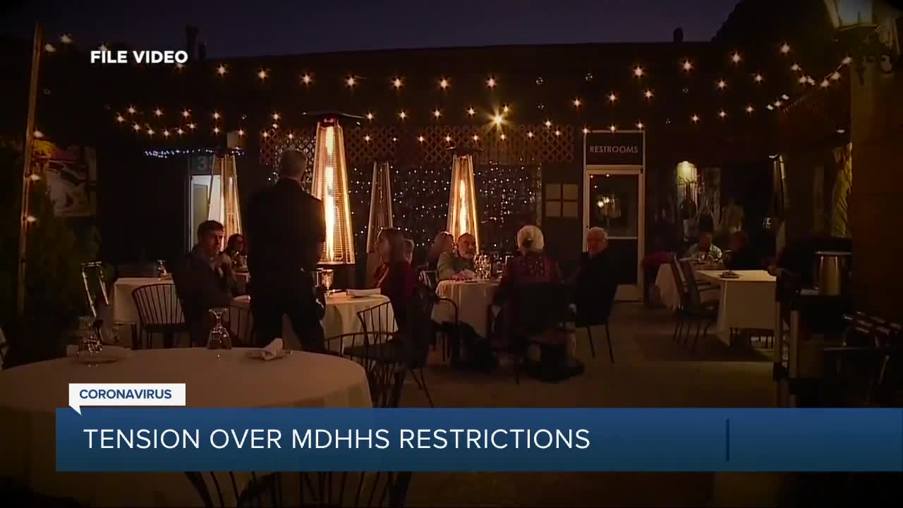 Tension over MDHHS restrictions