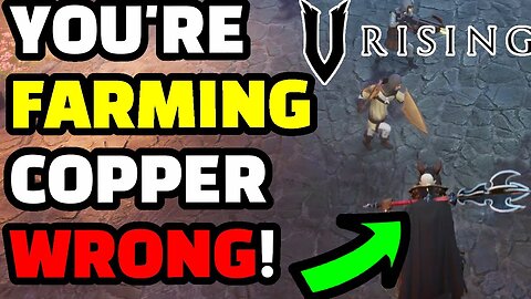 How to INSTANTLY get STACKS of COPPER in V Rising
