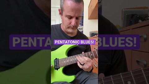 Super tasty pentatonic blues phrase! 🎸😎