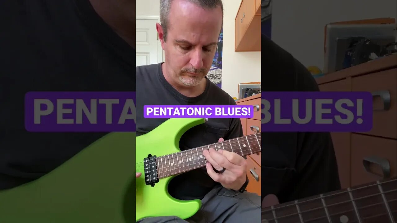 Super tasty pentatonic blues phrase! πΈπ