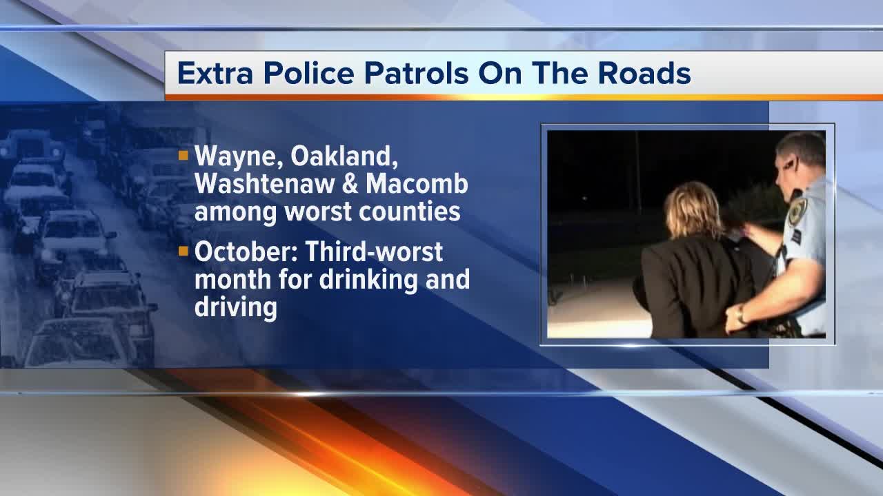 October is a deadly month in Michigan for drivers, police trying to change that