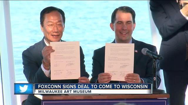 State leaders react to the Foxconn deal
