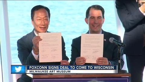 State leaders react to the Foxconn deal