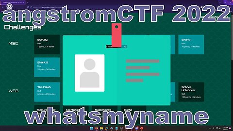 angstromCTF 2022: whatsmyname