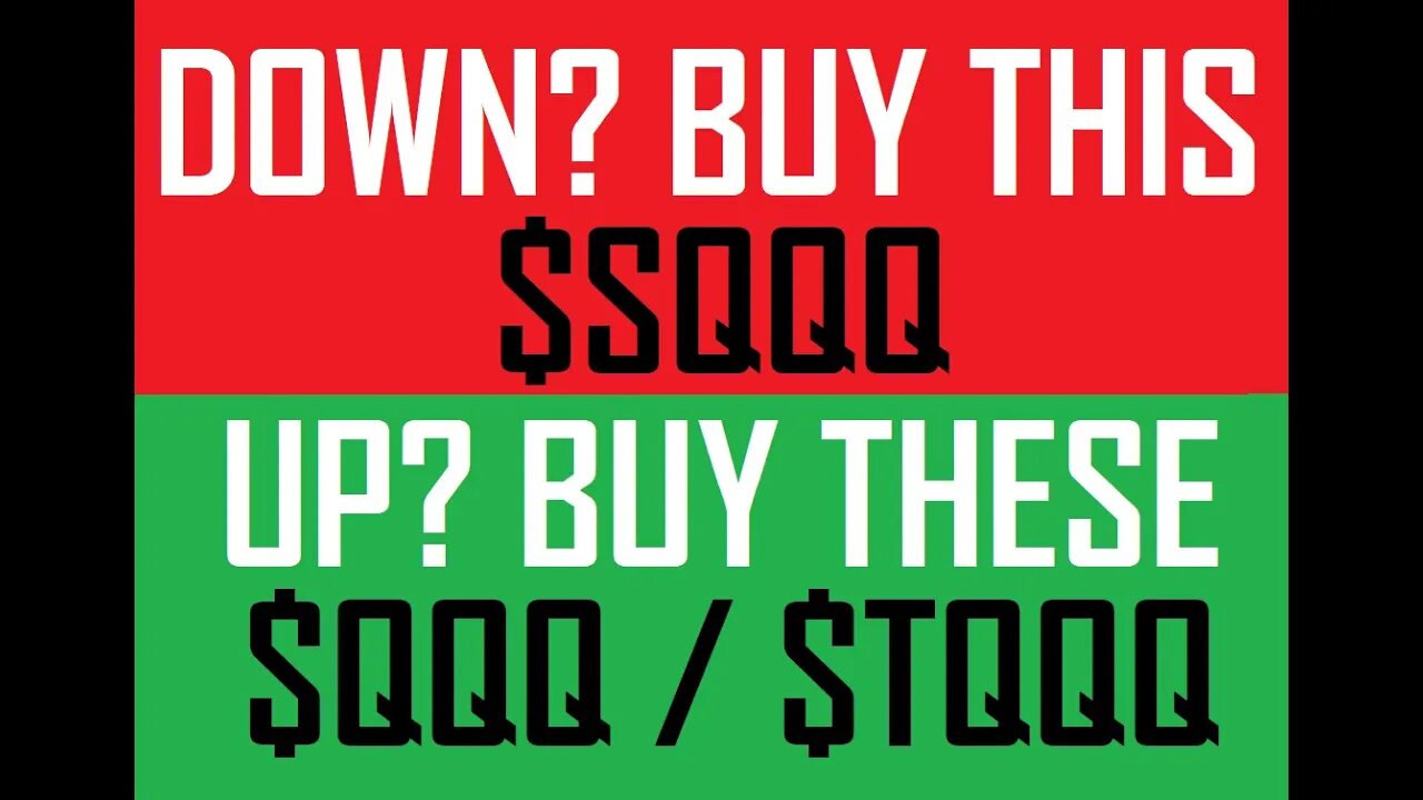 SO YOU SAY YOU CANY SHORT OR BUY OPTIONS? HERE ARE 3 TICKERS THAT MAKE IT EASY FOR ANYONE