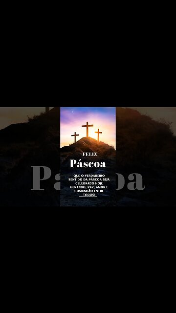 FELIZ PÁSCOA.
