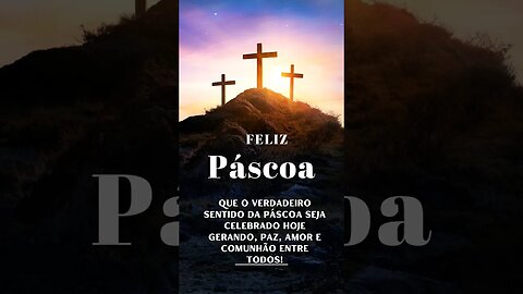 FELIZ PÁSCOA.