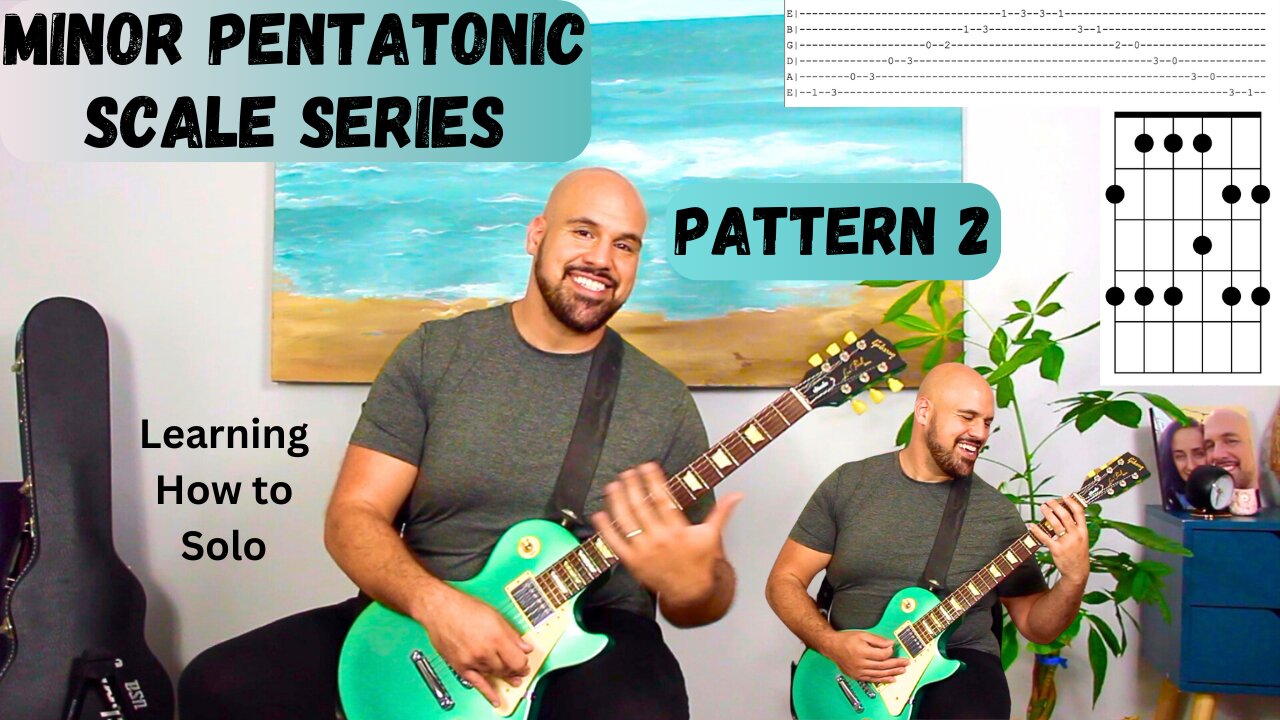 Pattern 2 - Minor Pentatonic Scale Series - Learning to Solo - Guitar Lesson