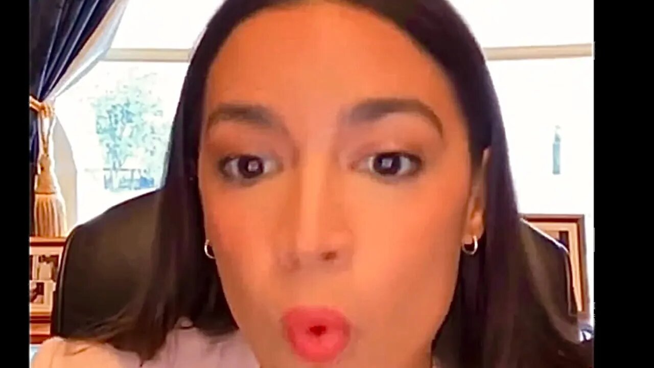 Did AOC Just FART live on Video?