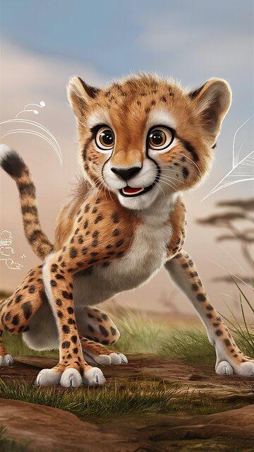 Cheetahs: The Fastest Land Animals! 🐆💨