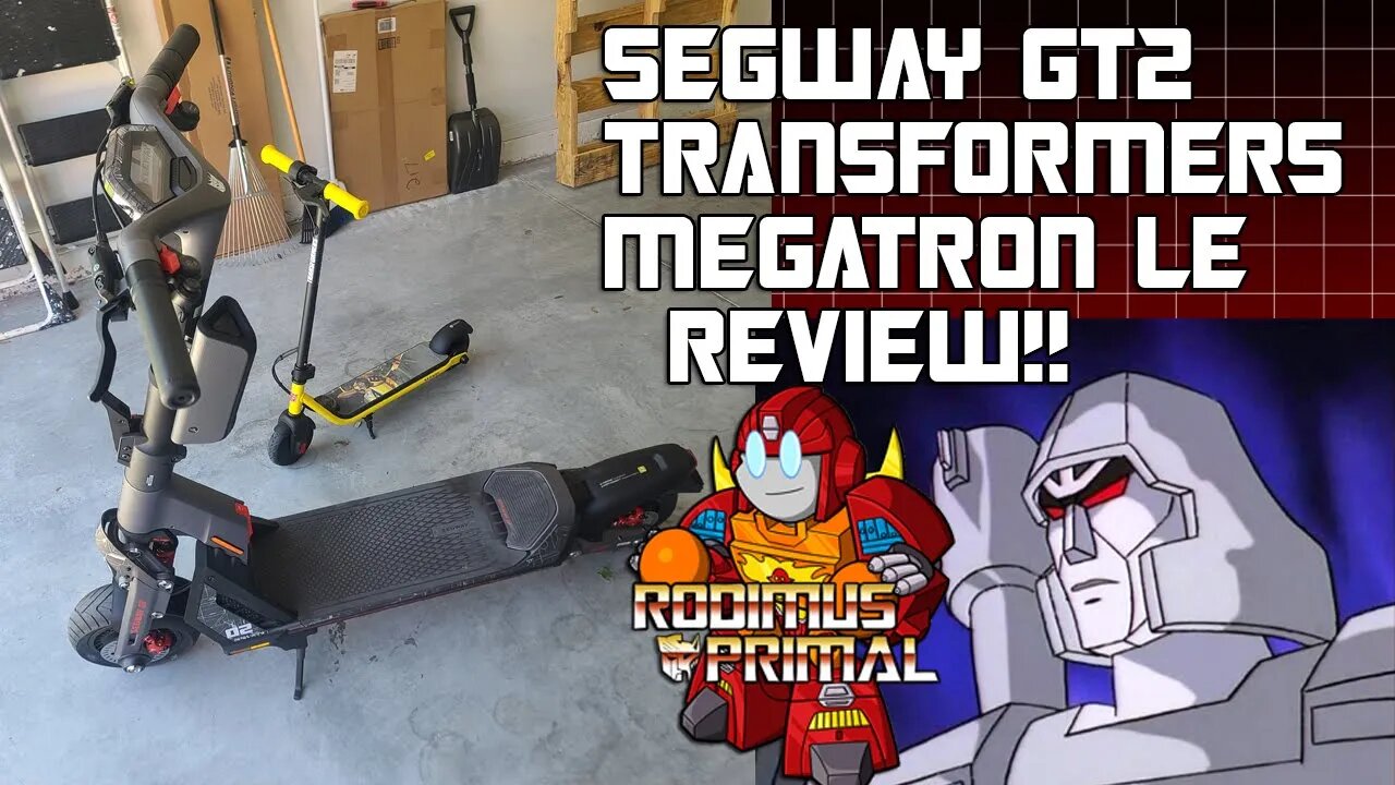 RodimusPrimal Reviews Segway Transformers Megatron GT2 LE!