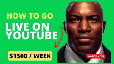 How to go live on YouTube