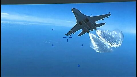 Pentagon releases video of incident with Russian jets, US drone over Black Sea