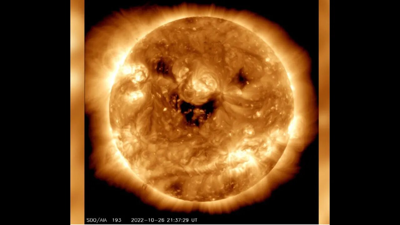 The sun was ‘smiling’ in a NASA photo. It might be a warning for Earth.