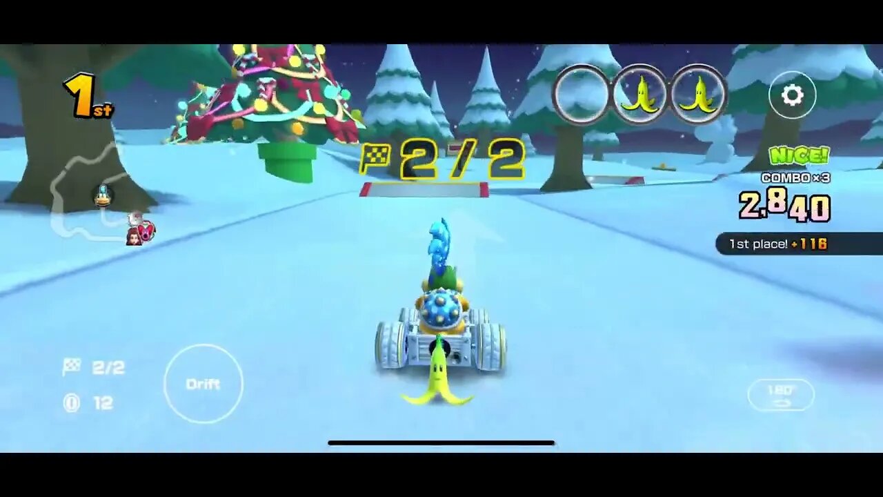 Mario Kart Tour - N64 Frappe Snowland T Gameplay