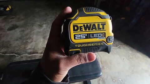 NEW LED Rechargeable Dewalt Tape Measure 25ft