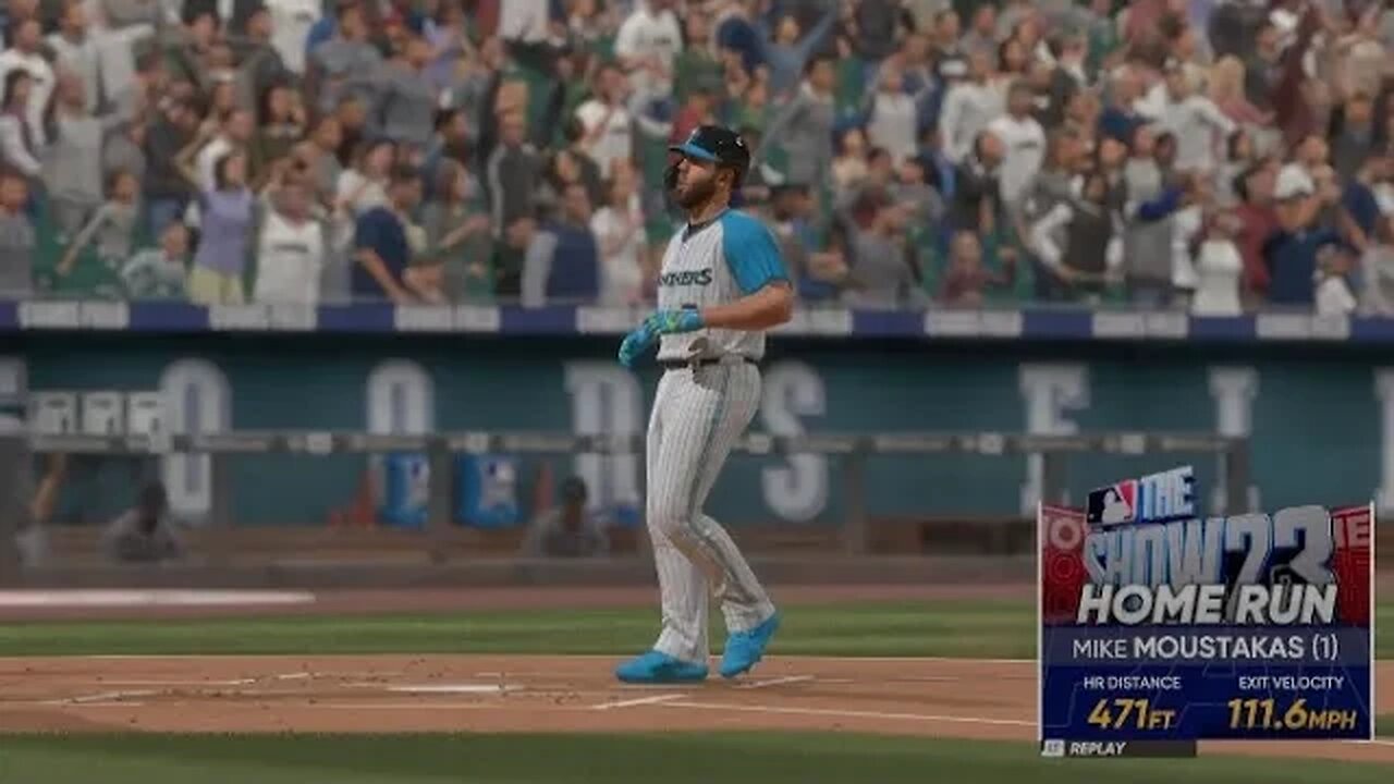 Diamond Dynasty Highlights: Mike Moustakis 471 ft. HR