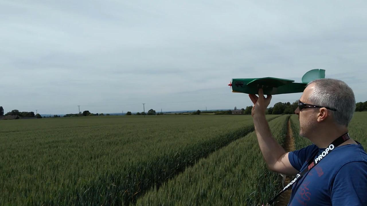 FT Mini Scout Rudder Issue on Maiden Flight