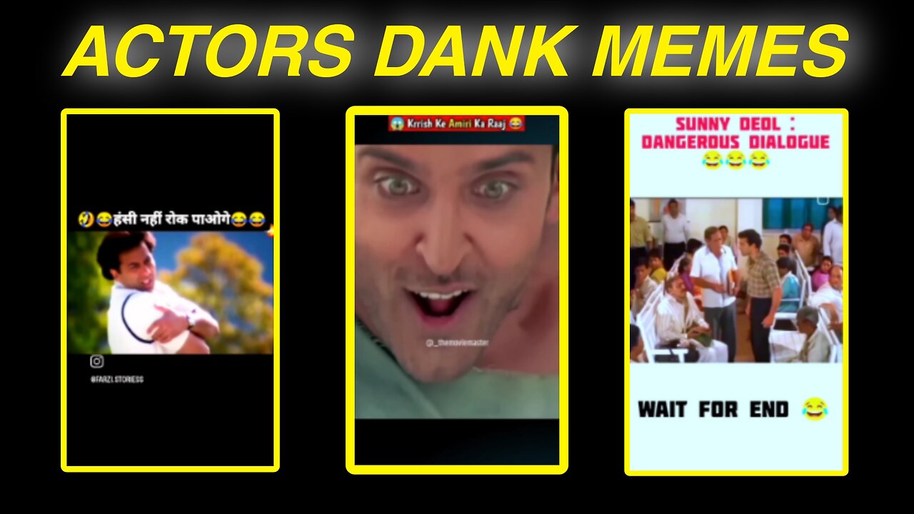 Discover the Side of Actors You've Never Seen Through Their Memes Dank memes