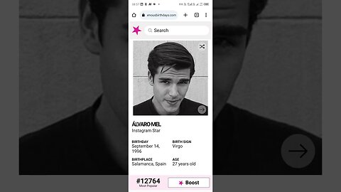 HAPPY 27 BIRTHDAY ÁLVARO MEL Instagram Star