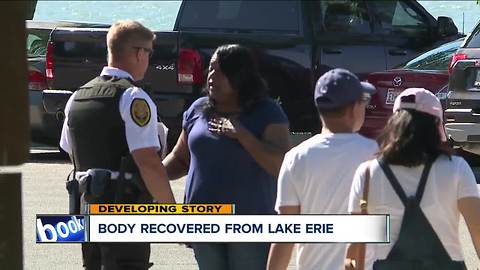 Body found in Lake Erie Sunday afternoon ID'd