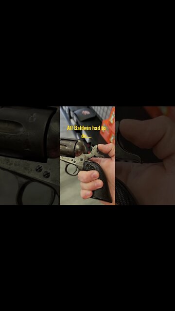 All Baldwin had to do to Prevent a Tradgedy....