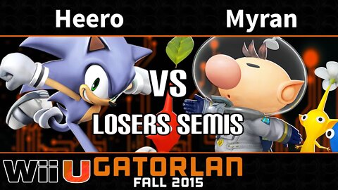 Gatorlan: ONI|Heero (Sonic) vs. ARC|Myran (Olimar) - Losers Semis