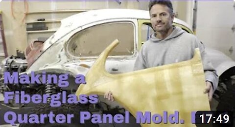 Making Fiberglass quarter panels Ep. 1