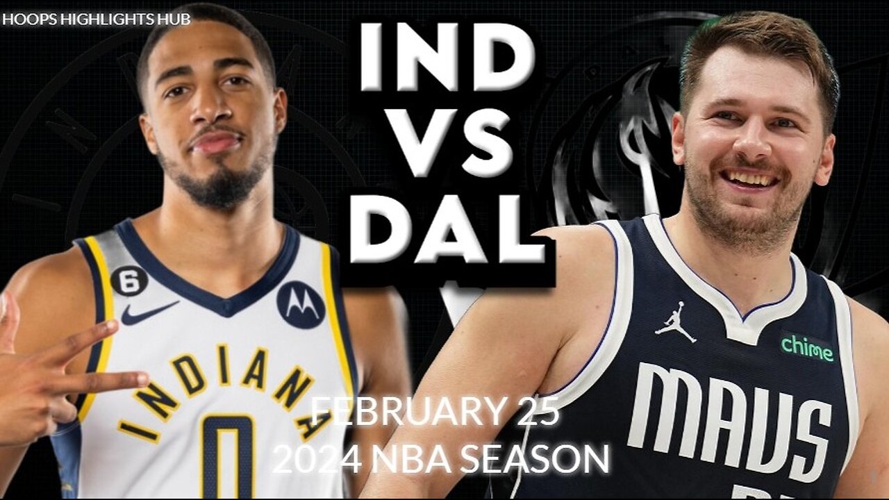 Dallas Mavericks vs Indiana Pacers Full Game Highlights | Feb 25 | 2024 NBA Season