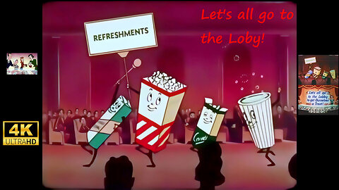 Let's All go to the Loby (1957) (AI Upscaled 4k and Color Adjusted)