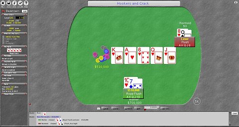 Took a picture hand #84 Royal Flush