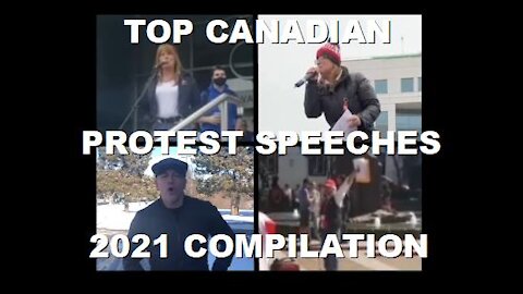 Top Canadian Protest Speeches of 2021 | BrightCanNews Video Compilation