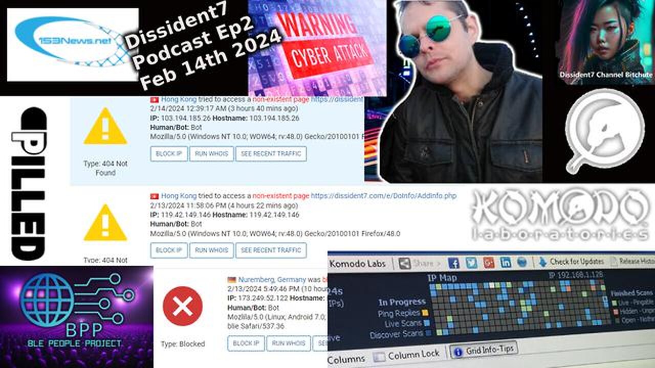 Cyber Attack, Vaxxed BLE MAC Address Unknown Multicast? Pureblood Ad Network Podcast Ep 2 Dissident7