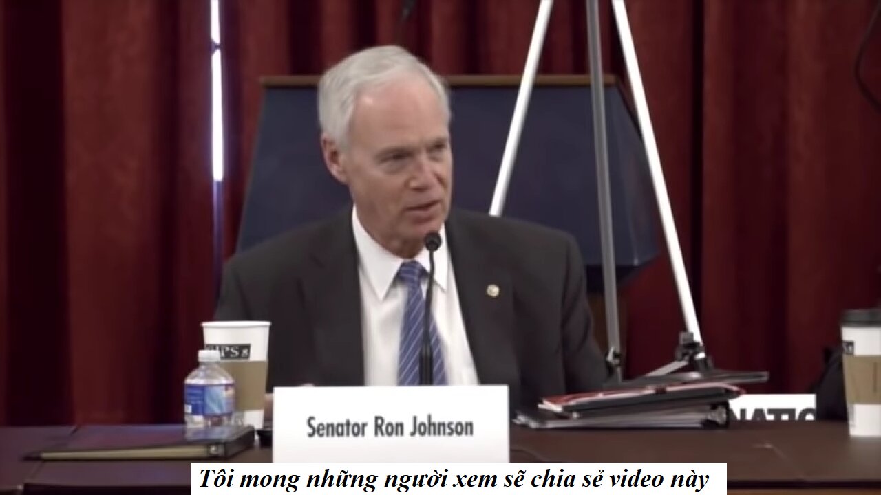 Hội nghị bàn tròn phản biện chính sách covid - Nghị sĩ Ron Johnson và các bác sĩ, nhà khoa học