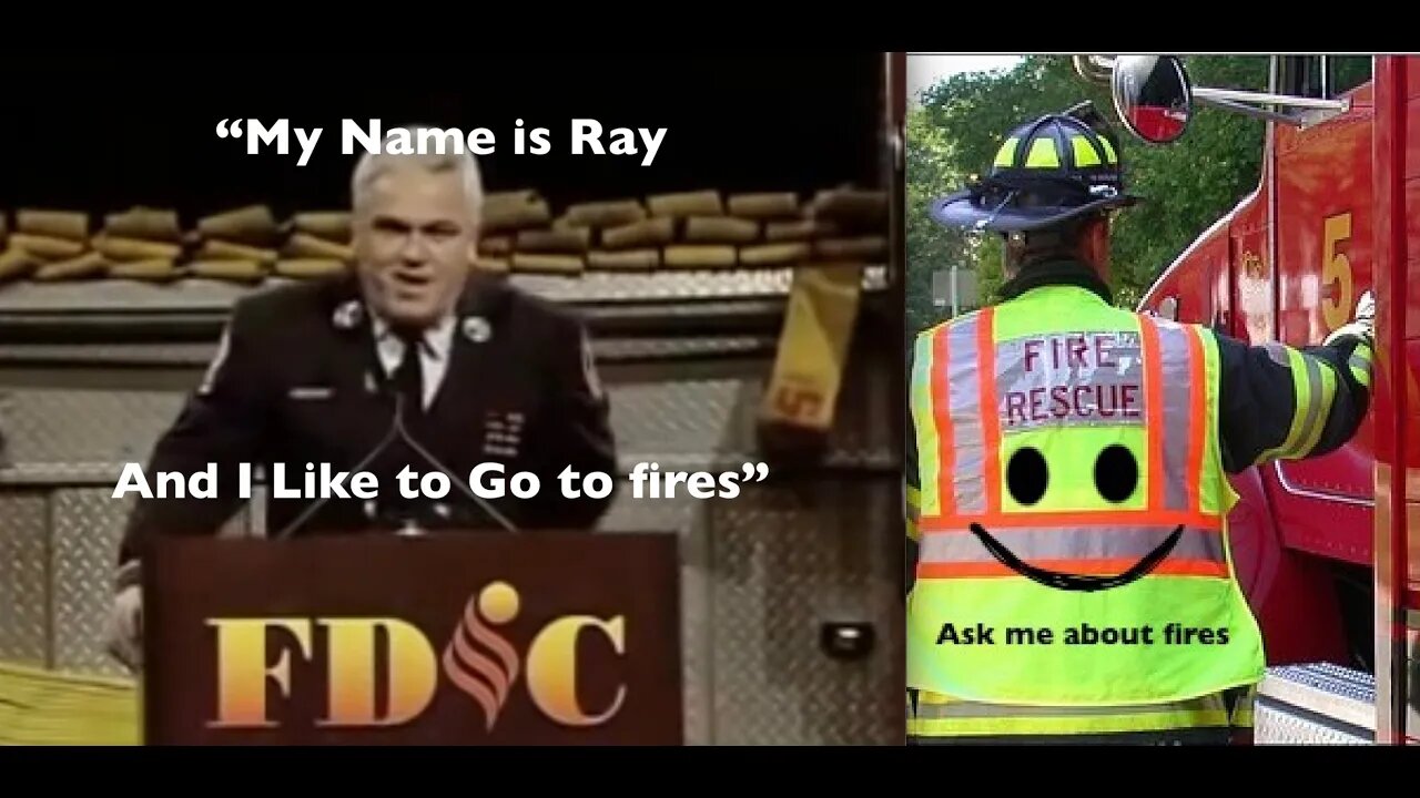 2009 Greatest FDNY FDIC SPEECH EVER - Ray McCormack - Removed from Youtube at the time