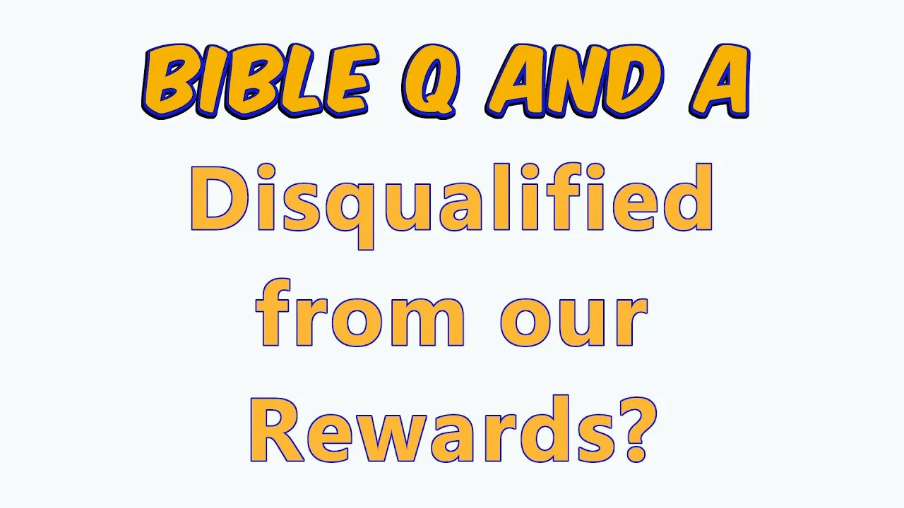 Disqualified from our Rewards?