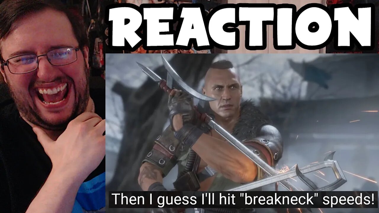 Gor's "Mortal Kombat 11 Custom AI Intros S3E3 by OddgiantAF" REACTION