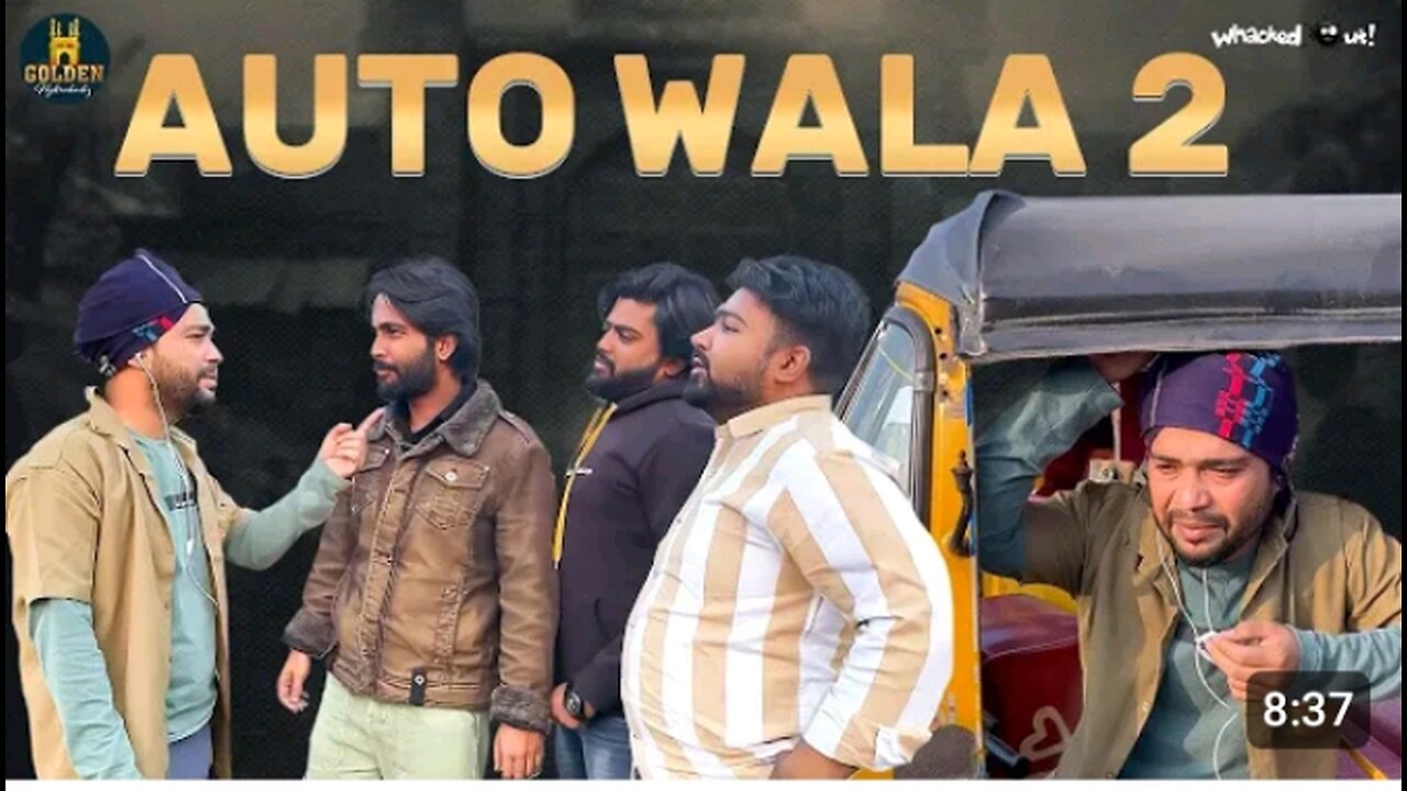 Auto Wala 2 | Charminar Boys Comedy Video | 2023 Hindi Comedy | Abdul Razzak |