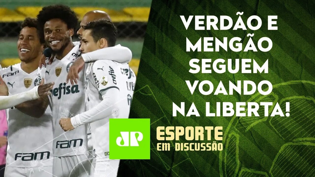 Palmeiras e Flamengo VENCEM e seguem 100% na Libertadores! | PSG é ELIMINADO | ESPORTE EM DISCUSSÃO