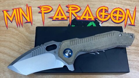 Kizer “Mini” Paragon // R.S. Knifeworks collaboration !! What’s so “Mini” about it ?