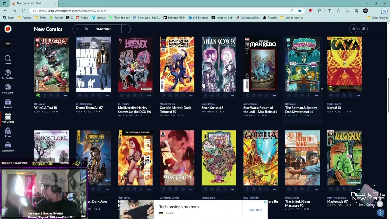 8/9/23 New Comic Book Day Recommendations | PTNM Halal Ernie #NCBD