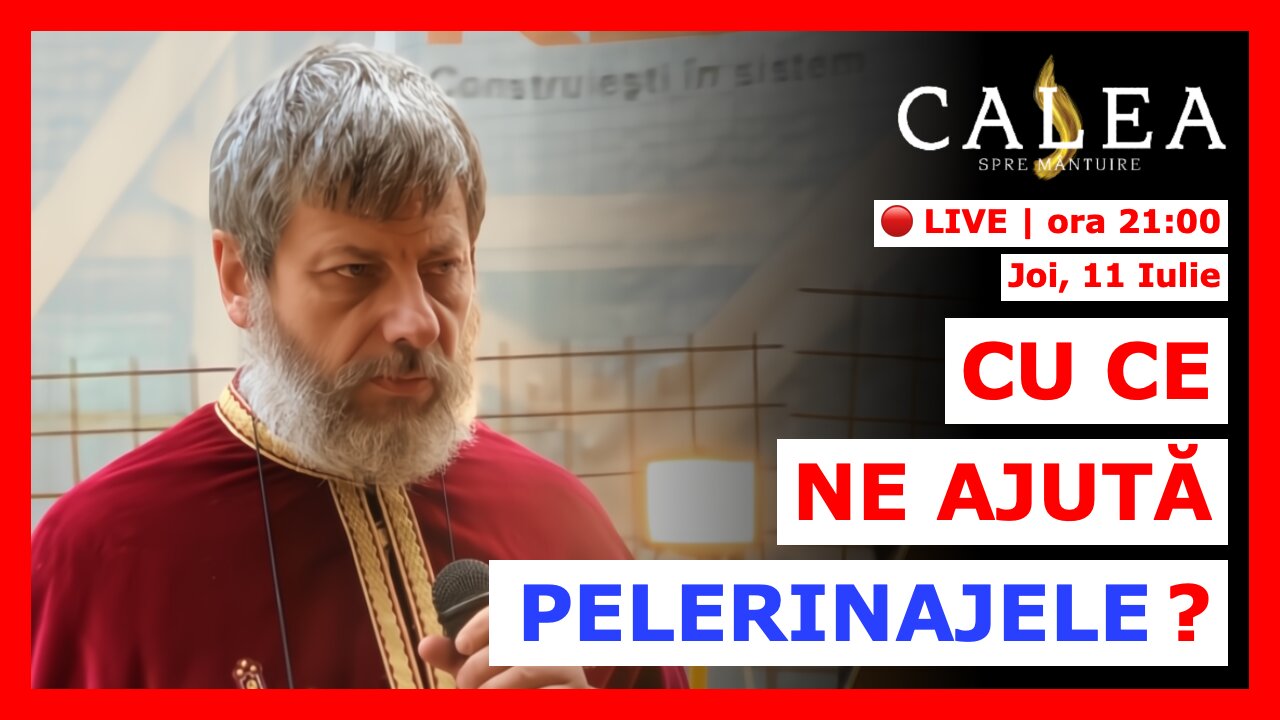 🔴 LIVE #832 - CU CE NE AJUTĂ PELERINAJELE? || Pr. TUDOR CIOCAN