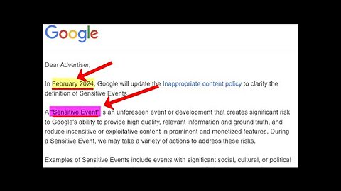 WARNING! Google Knows The Script About A Planned Sensitive Event Happening In February 2024!