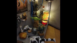Grogu diorama booknook baby Yoda