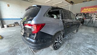 Rebuilding a 2020 Honda Pilot Part 3. Welding on the Quarter panel!