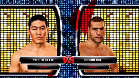 UFC Undisputed 3 Gameplay Shogun Rua vs Yushin Okami (Pride)