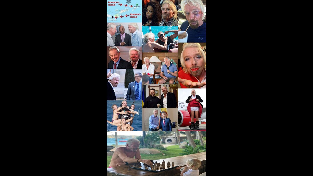 RICHARD BRANSON - NECKER ISLAND, PIZZAGATE, VIRGIN AND ADRENOCHROME