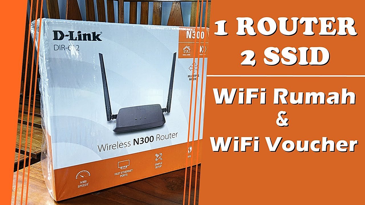 Setting D-Link DIR-612 WiFi Rumahan (PPPoE) dan Hotspot Voucher Sekaligus