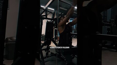 Hammer strength pulldown