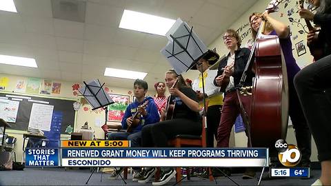 Renewed grant money will keep programs thriving